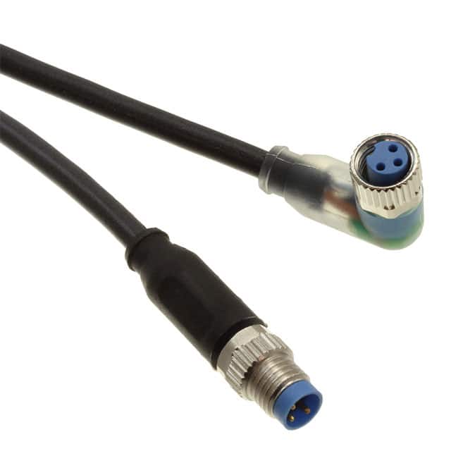 1-2273124-1 CBL 3POS FMALE TO MALE 0.98'