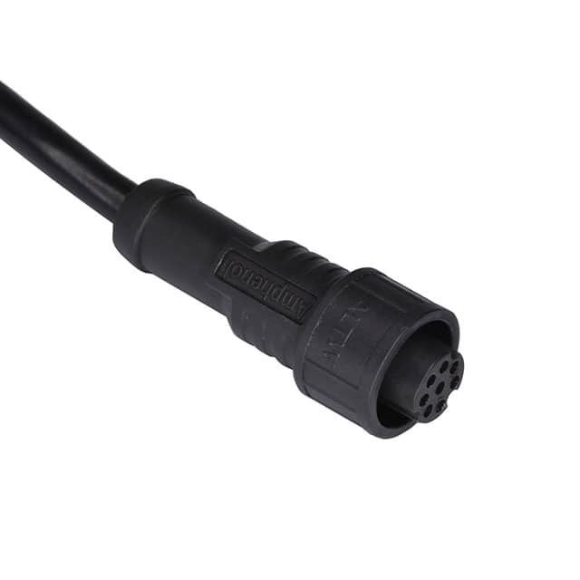 AU-08BMMM-QL8D01 CBL 8POS MALE TO WIRE 3.28'