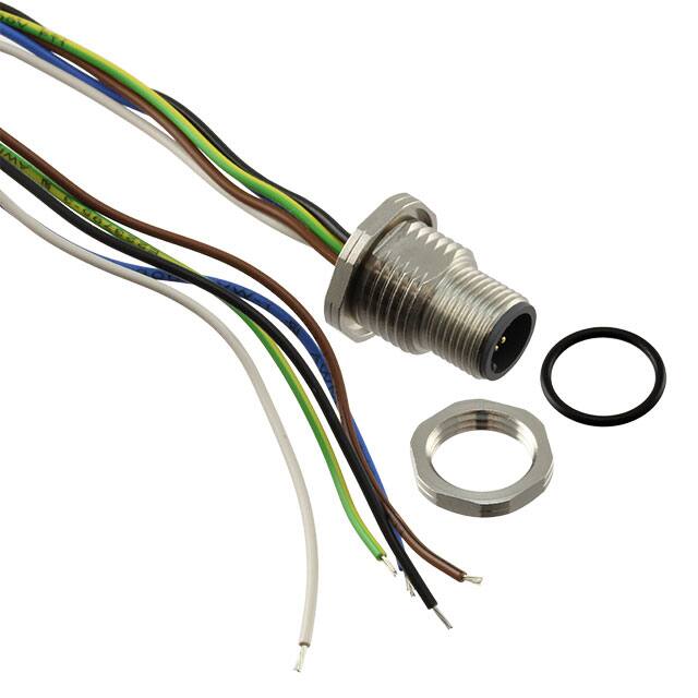 43-01090 CBL 5POS MALE TO WIRE 1.64'