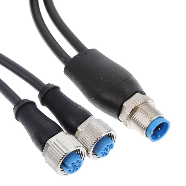 1-2273107-2 CBL 3POS FMALE TO MALE 1.97'