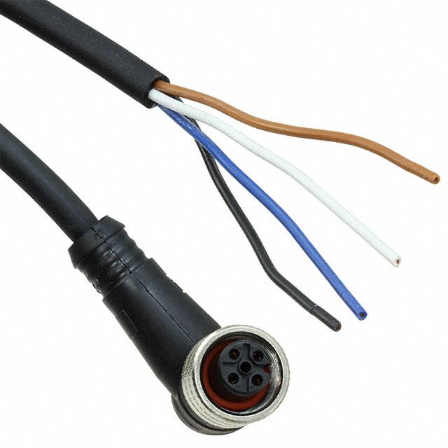 1200060025 CBL CIRC 5POS FEM TO WIRE 16.40'