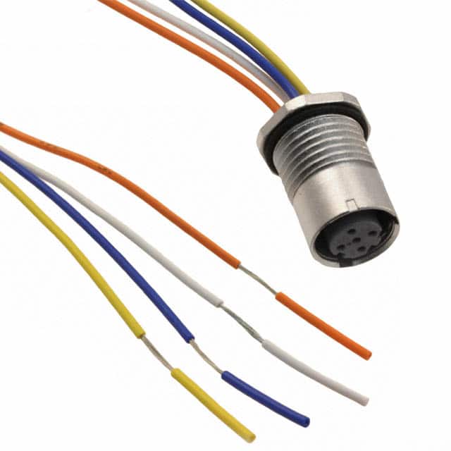 XS5P-T427-5 CBL 4POS FMALE TO WIRE 1.64'