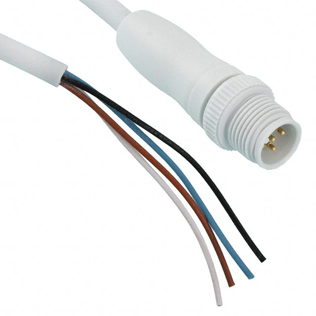 1404005 CBL 4POS MALE TO WIRE 32.8'