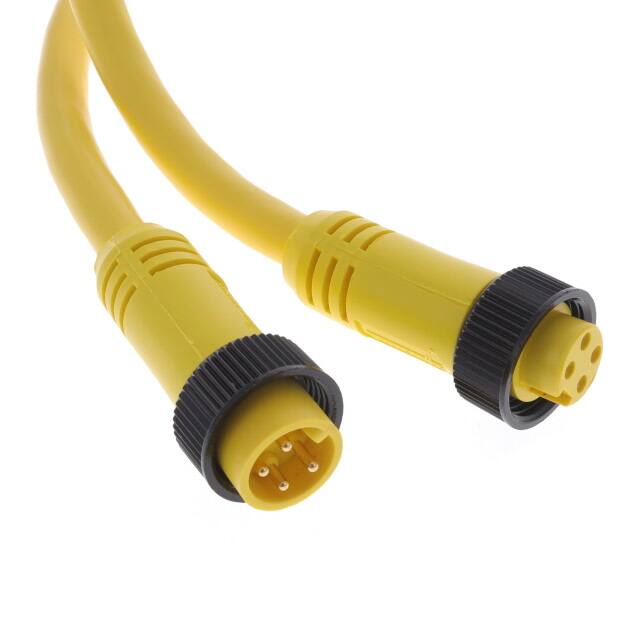 1300100519 CBL 4POS MALE TO FMALE 3'