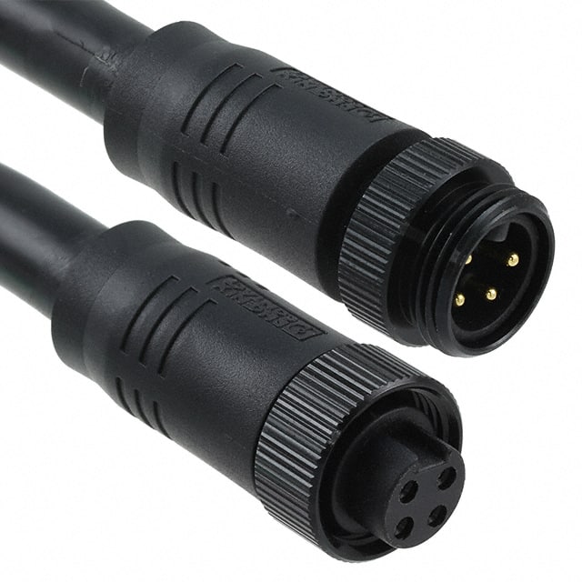 1417150 CBL 4POS MALE TO FMALE 6.56'
