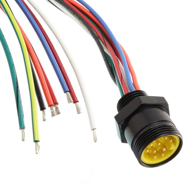 1300150143 CBL 9POS MALE TO WIRE 6'