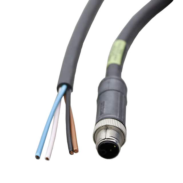1425028 CBL 4POS MALE TO WIRE 32.8'