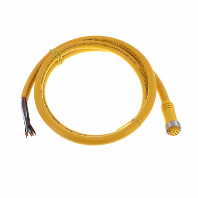 1300070143 CBL 8POS FMALE TO WIRE 6'