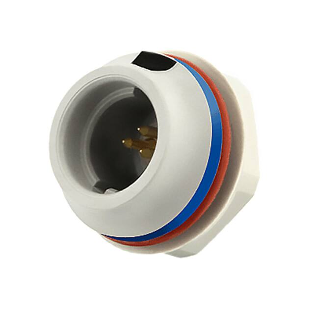 JMXHH1G03MSUDSA CONN RCPT MALE 3P GOLD SLDR CUP