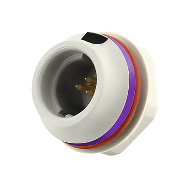 JMXHH1G03MSUDSP CONN RCPT MALE 3P GOLD SLDR CUP