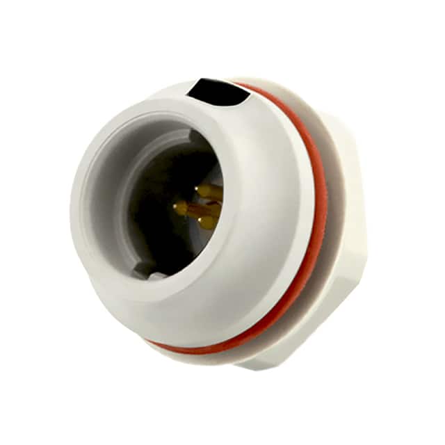 JMXHH1G03MSUDSU CONN RCPT MALE 3P GOLD SLDR CUP