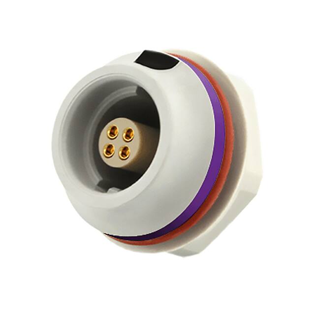 JMXHH1G04FCUDSP CONN RCPT FMALE 4POS GOLD CRIMP