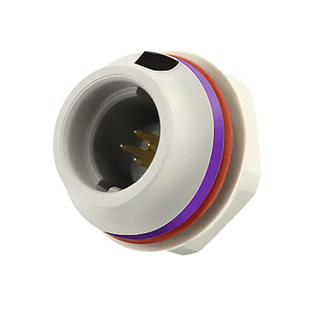 JMXHH1G04MSUDSP CONN RCPT MALE 4P GOLD SLDR CUP
