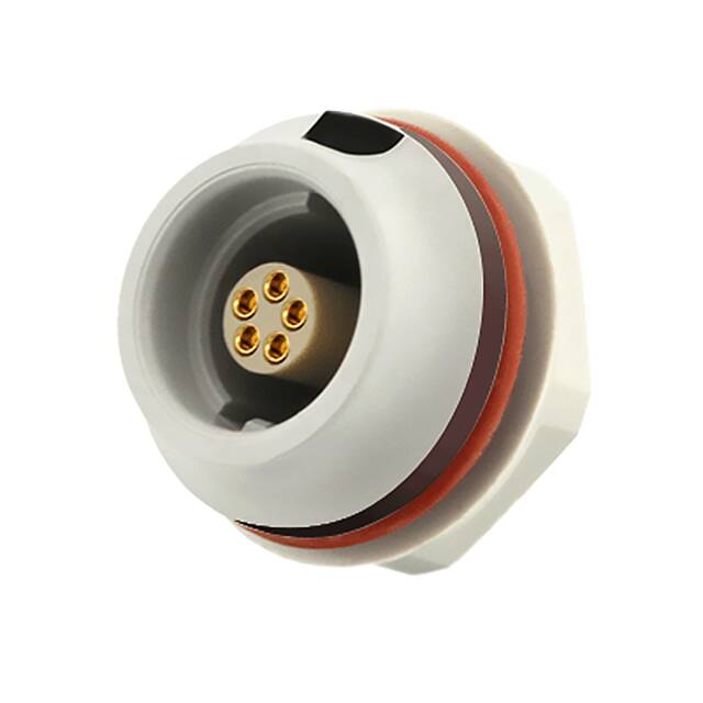 JMXHH1G05FSUDSM CONN RCPT FMALE 5P GOLD SLDR CUP