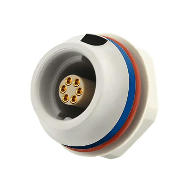 JMXHH1G06FSUDSA CONN RCPT FMALE 6P GOLD SLDR CUP