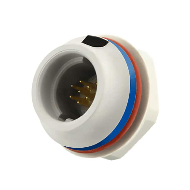JMXHH1G07MSUDSA CONN RCPT MALE 7P GOLD SLDR CUP