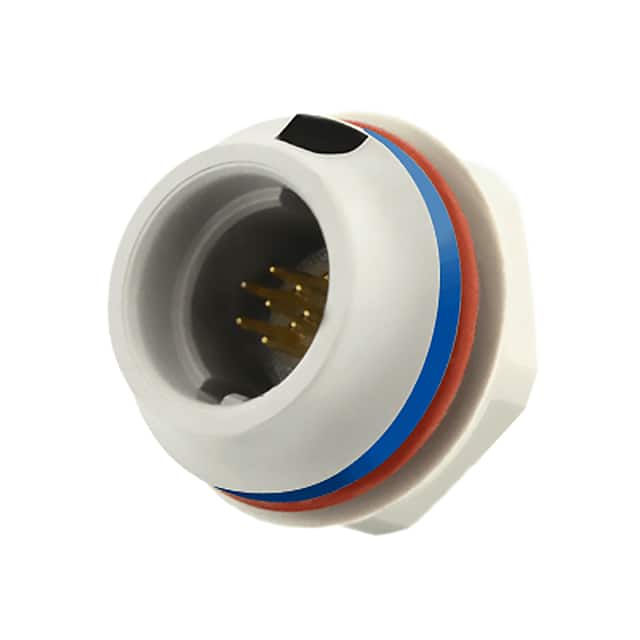 JMXHH1G08MSUDSA CONN RCPT MALE 8P GOLD SLDR CUP