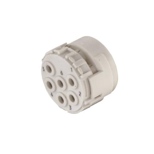 09152062602 CONN MALE INSERT 6P SOLDER CUP