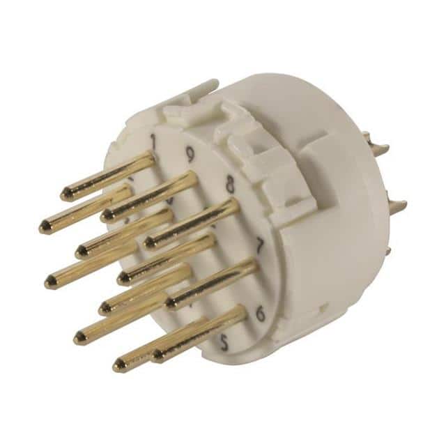 09152122613 CONN MALE INSERT 12POS SOLDER