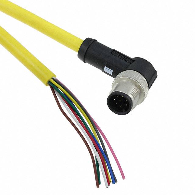 1406102 CBL 8POS MALE TO WIRE 6.56'
