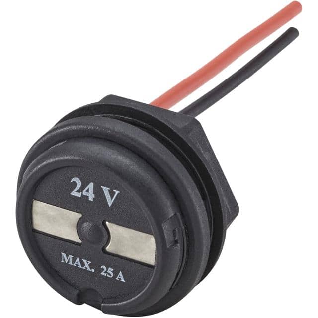 M2S104-3XX CONN CIRC RCPT 2POS SOLDER