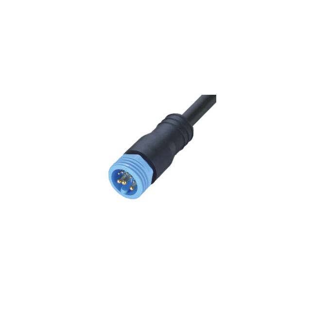 IPM20-H8-MWL-1.0 CBL 8POS MALE TO WIRE 3.28'