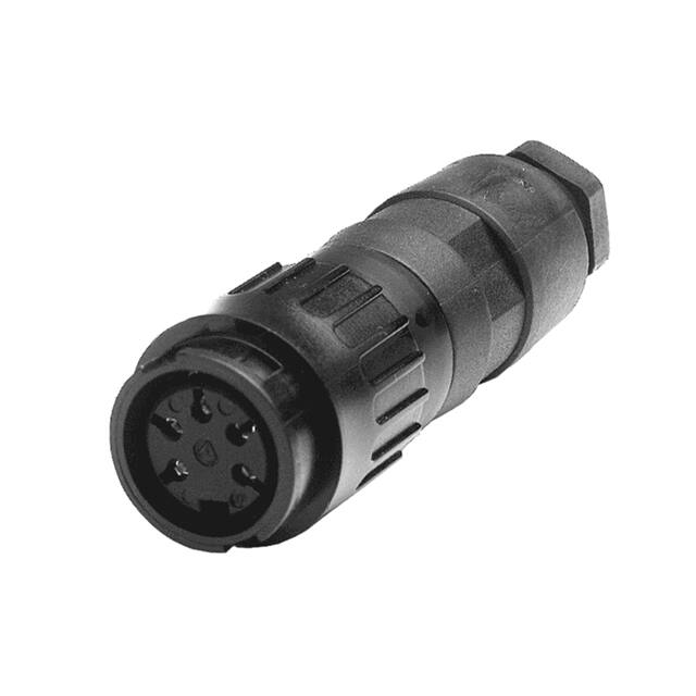 T 3428 504 FEMALE CABLE CONNECTOR WITH INTE