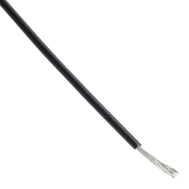 3051 BK001 Alpha Wire 3051 BK001 is a 22 AWG stranded hook-up wire with PVC insulation, rated for 300V and -40°C to 105°C. It comes in a 1000' (304.8m) spool in black.