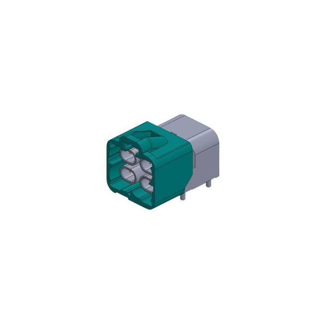 92806-00400-CAZ 4 PORT H-AMTD FAKRA MALE RIGHT A