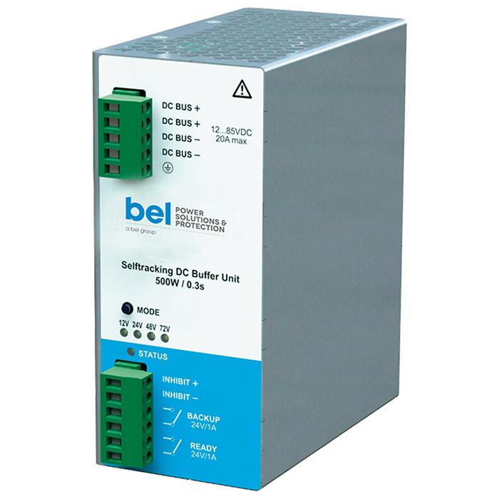 LDX-B20 The Bel Power Solutions LDX-B20 is a microprocessor-controlled buffer module designed for 12-85 VDC systems. It provides backup power for up to 300 ms at full load.