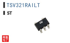 TSV321RAILT The ST TSV321RAILT is a general purpose operational amplifier designed for various applications. It operates with a supply voltage range of 2.5V to 6V and features a gain bandwidth product of 1.4 MHz.