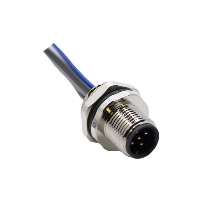 AI-T00207 CORDSET PG9 PANEL-MT M12 MALE TO