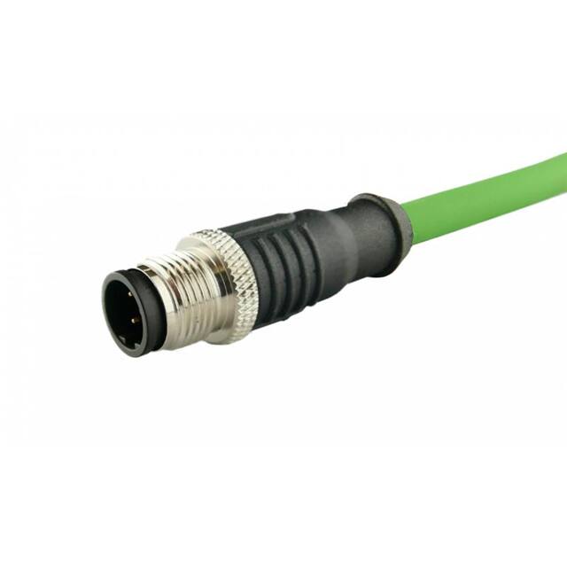 A-M12D04FOE30001GN00 CBL CIRC 4POS FEM TO WIRE 9.84'