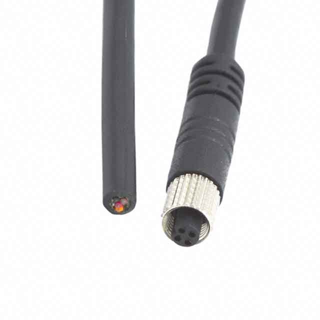 CCA-000-M02R203 CBL 4POS FMALE TO WIRE 6.56'