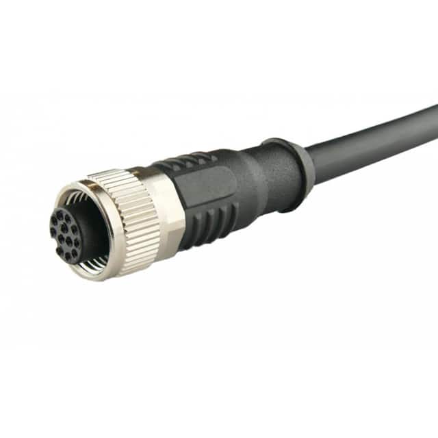 A-M12A12FOE30002BK00 CBL CIRC 12POS FEM TO WIRE 9.84'