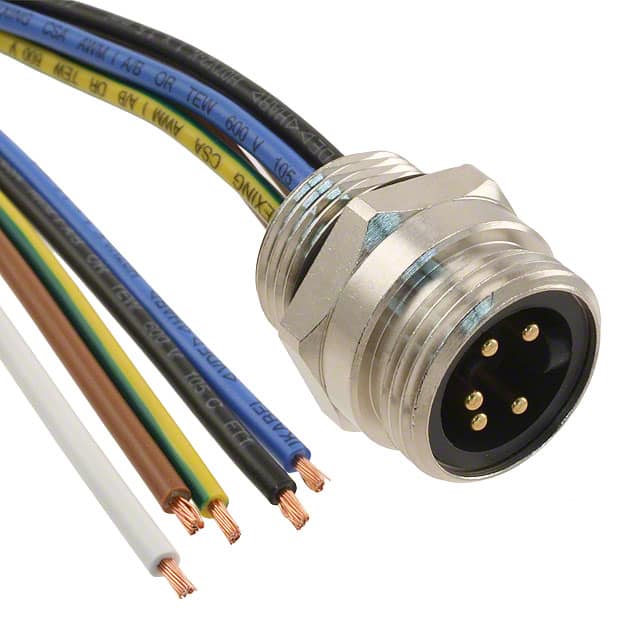 41-40011 CBL 5POS MALE TO WIRE 1.64'