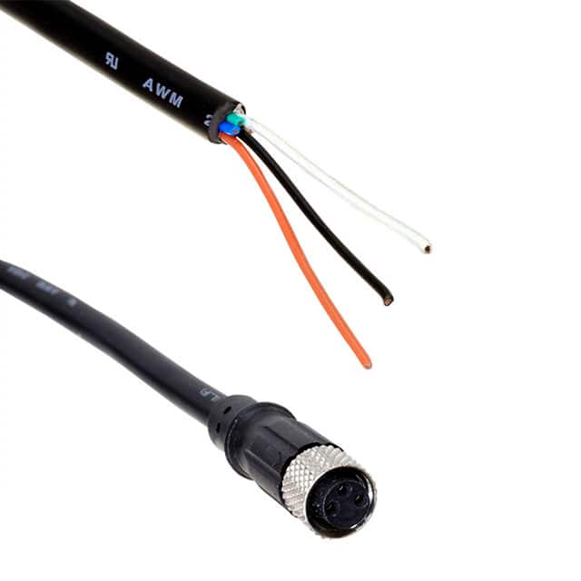 SD-PME03B-FFTBL-C7A-6FT CBL 3POS FMALE TO WIRE 6'