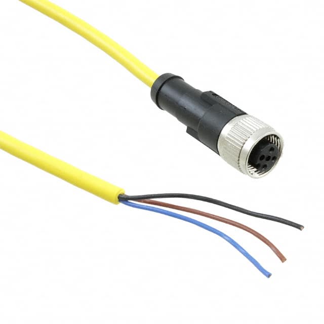 1406323 CBL 3POS FMALE TO WIRE 16.4'