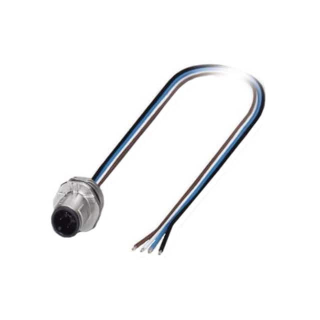 1459618 CBL 3POS MALE TO WIRE 1.64'