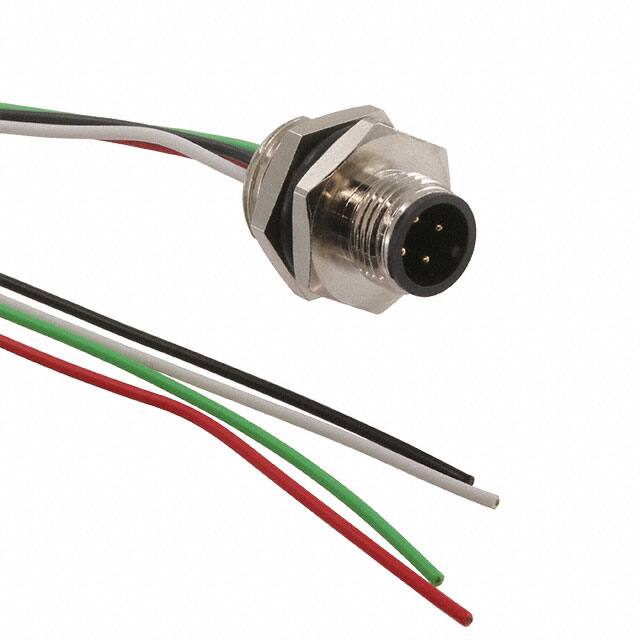 MPM12A04I12CF02 CBL 4POS MALE TO WIRE 1'