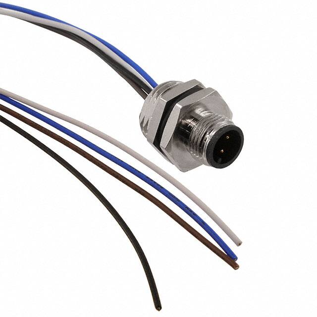 MPM12A04I12CF01 CBL 4POS MALE TO WIRE 1'