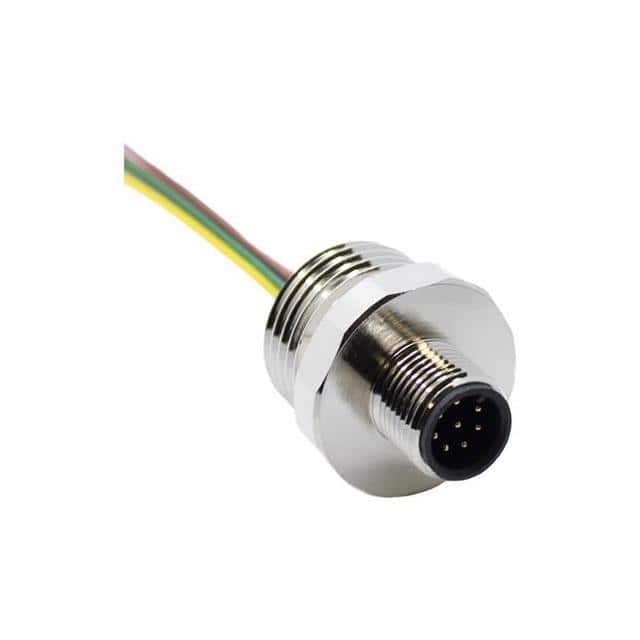 AI-T00216 CORDSET 1/2-14 NPT PANEL-MT M12