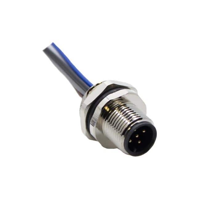 AI-T00201 SINGLE ENDED CORDSET M12 MALE TO
