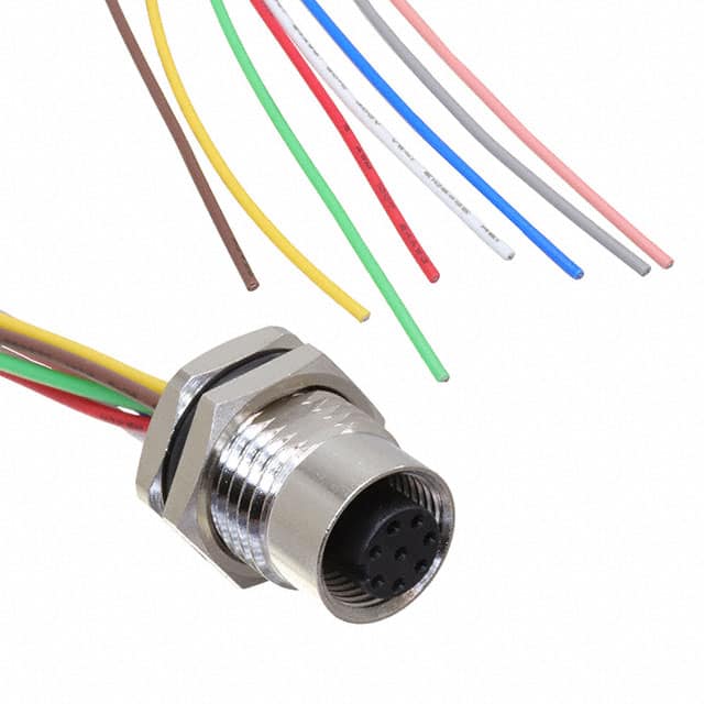 FPM12A08I12AR03 CBL 8POS FMALE TO WIRE 1'