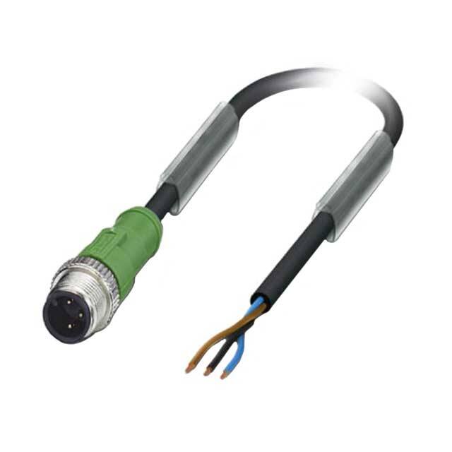 1668014 CBL 3POS MALE TO WIRE 4.92'