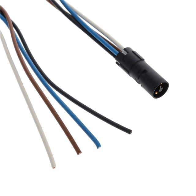 1424130 CBL 4POS MALE TO WIRE 1.64'
