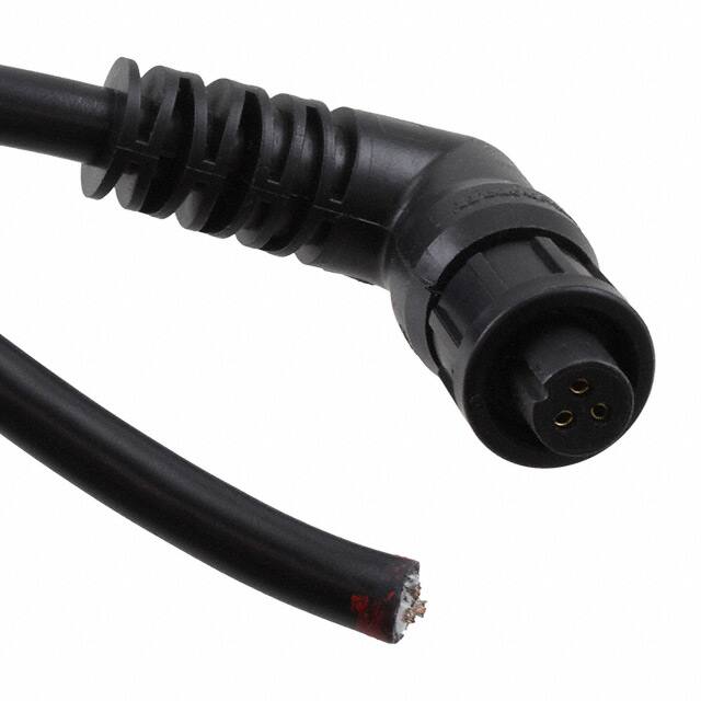 CARAEN2C3F07990 CBL 3POS FMALE TO WIRE 6.56'