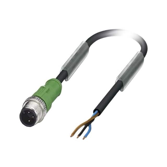 1693173 CBL 3POS MALE TO WIRE 16.4'