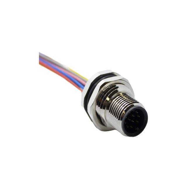 AI-T00215 CORDSET PG9 PANEL-MT M12 MALE TO