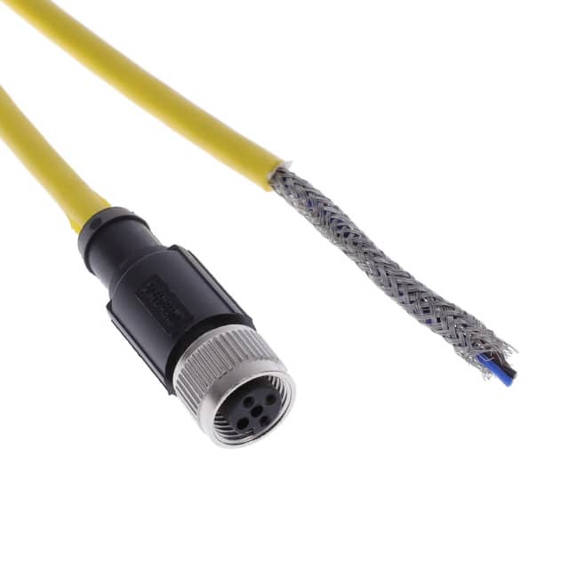 1406266 CBL 3POS FMALE TO WIRE 16.4'